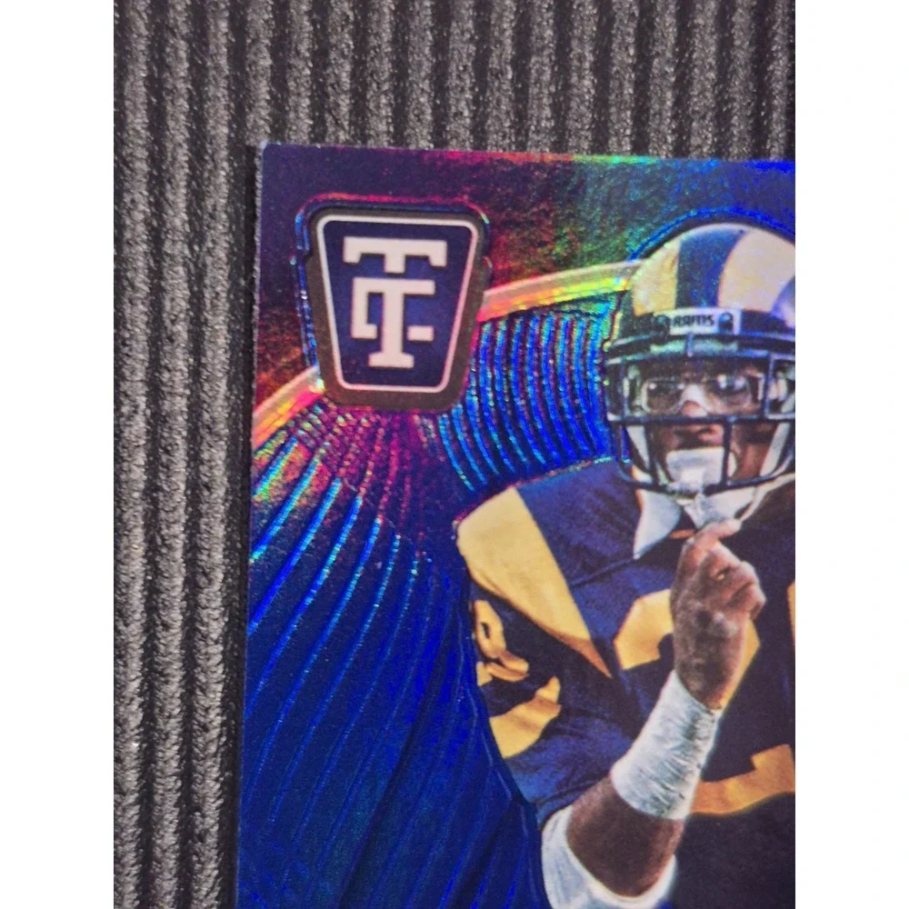2024 Panini Totally Certified - Legends Eric Dickerson #196 Mirror Platinum Blue
